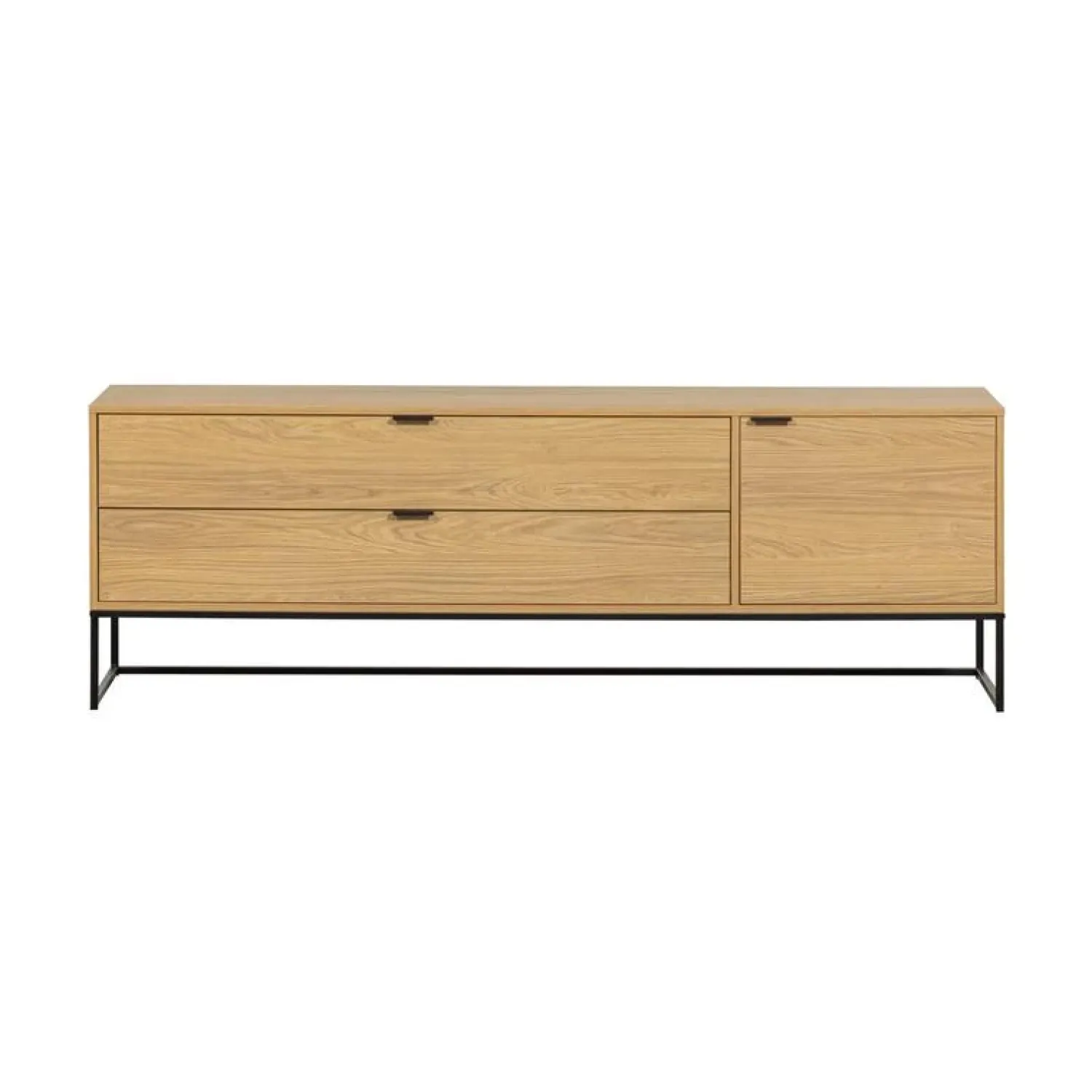WOOOD Industriele Kasten|Tv Meubels|Silas TV Meubel 180 cm Eiken Decor 180cm