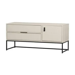 WOOOD Industriele Kasten|Tv Meubels|Silas TV Meubel 120 cm Grenen Dust 120cm