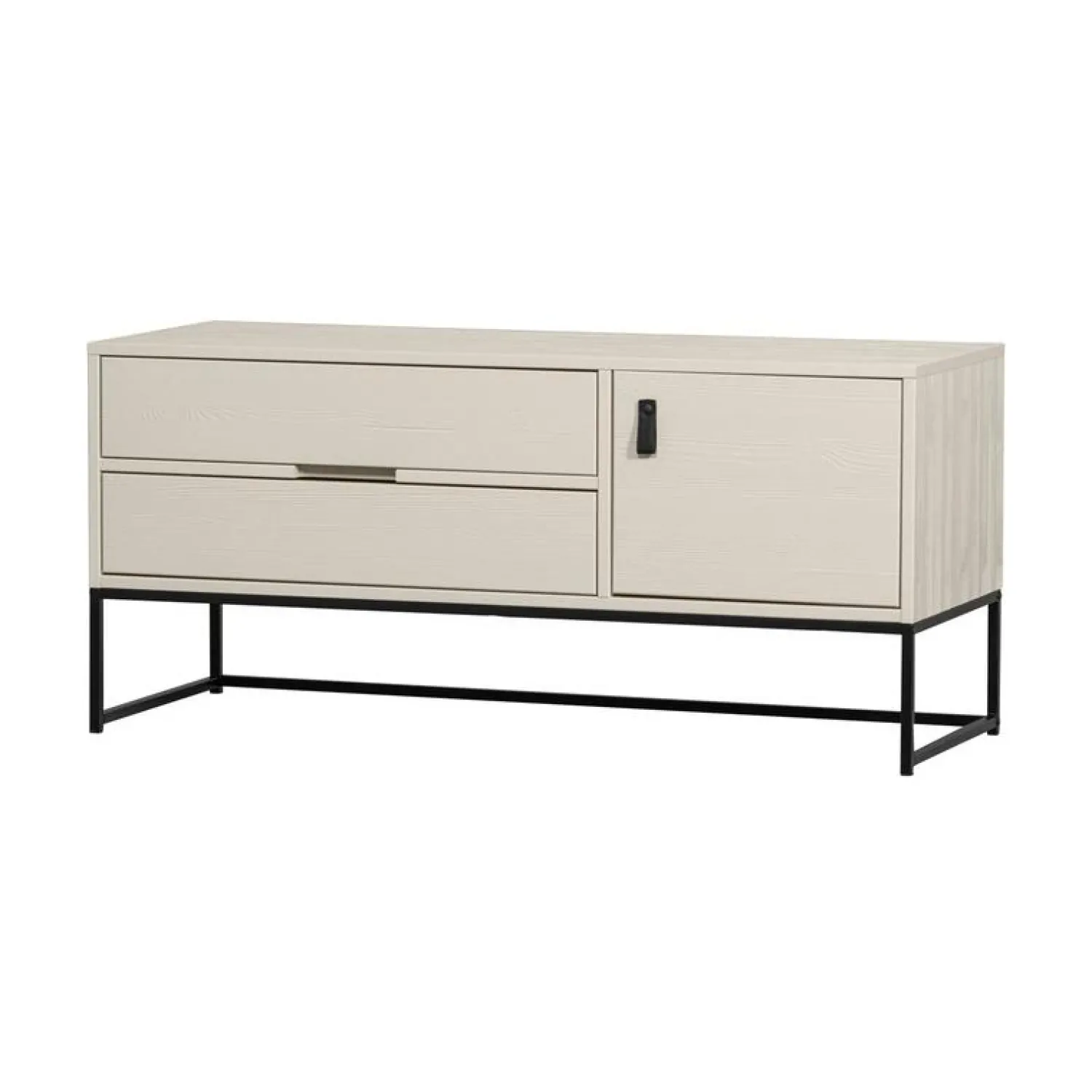 WOOOD Industriele Kasten|Tv Meubels|Silas TV Meubel 120 cm Grenen Dust 120cm