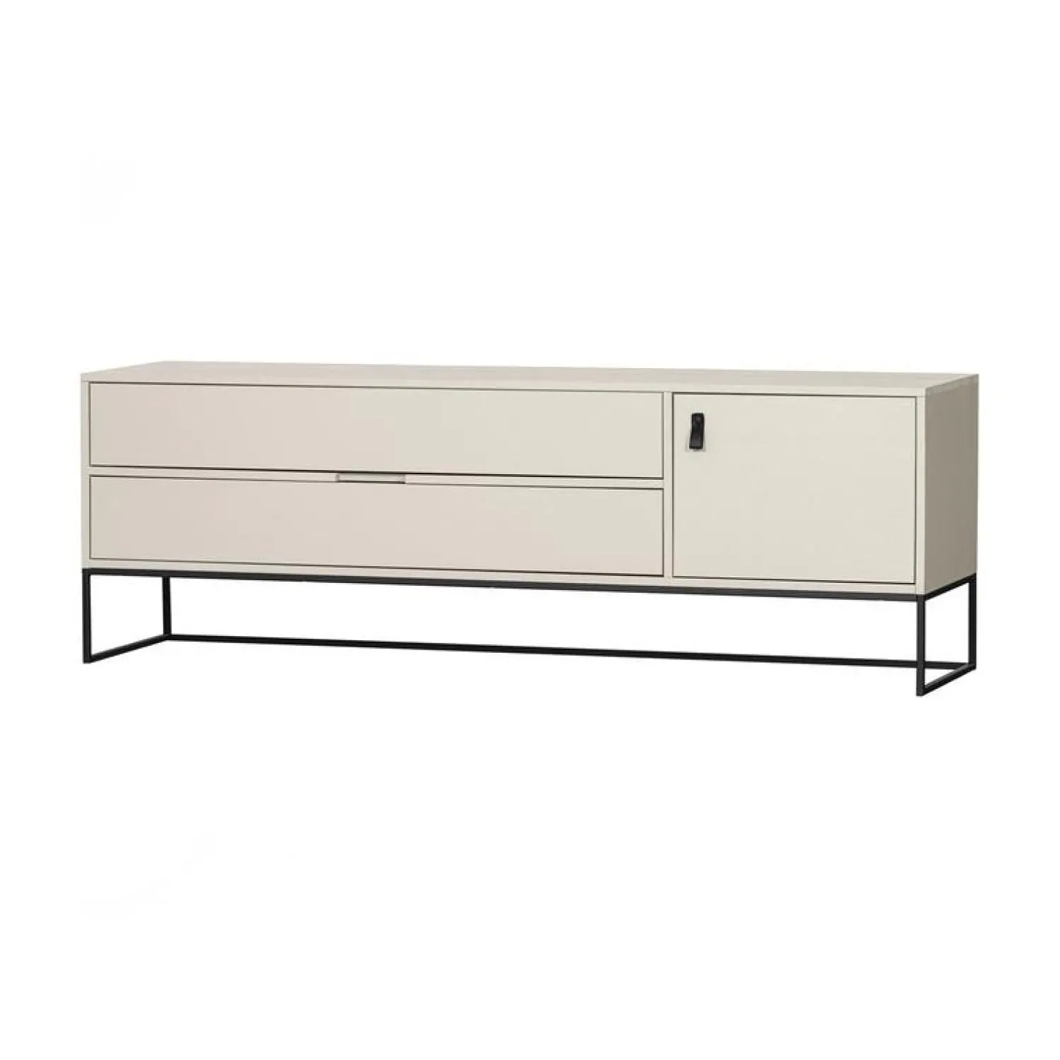 WOOOD Industriele Kasten|Tv Meubels|Silas TV Meubel 180 cm Grenen Dust 180cm