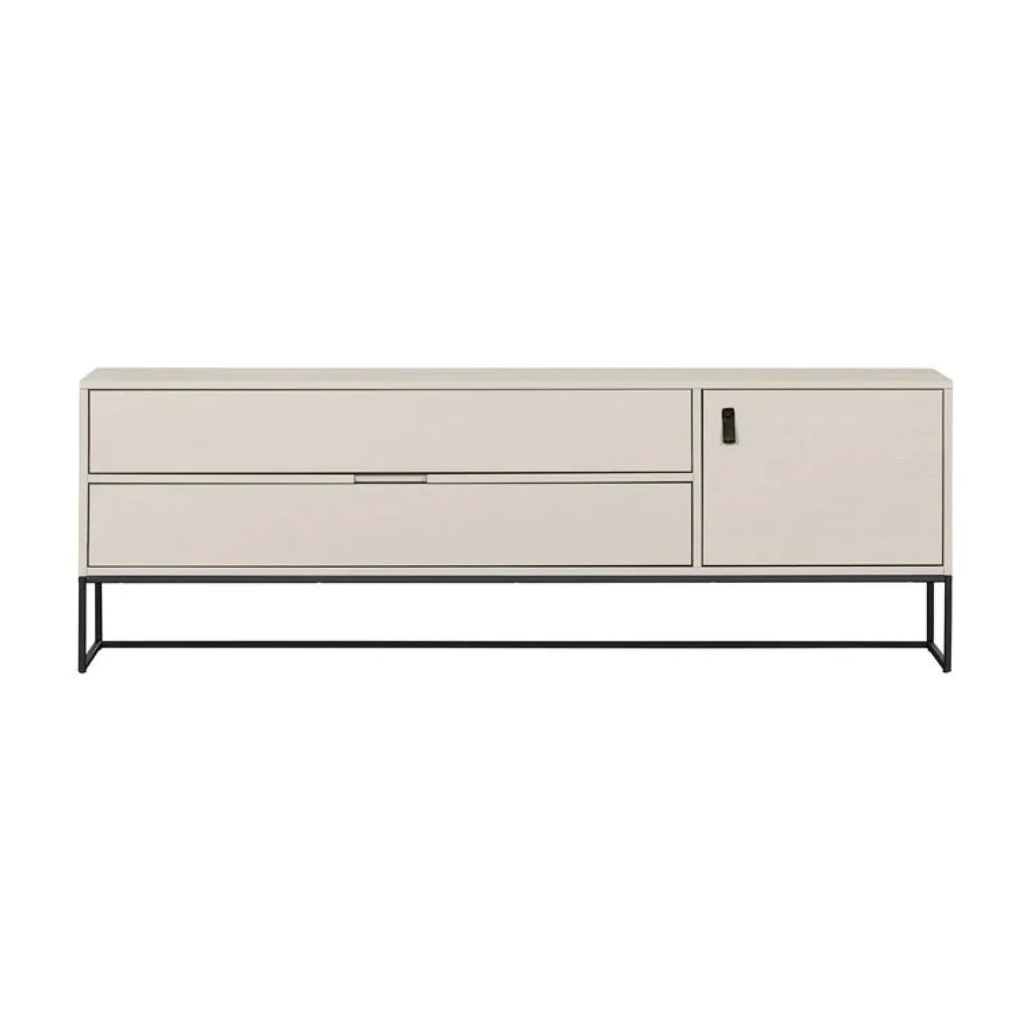 WOOOD Industriele Kasten|Tv Meubels|Silas TV Meubel 180 cm Grenen Dust 180cm