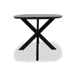 Tower living Eettafels|Silvi eettafel visgraat zwart