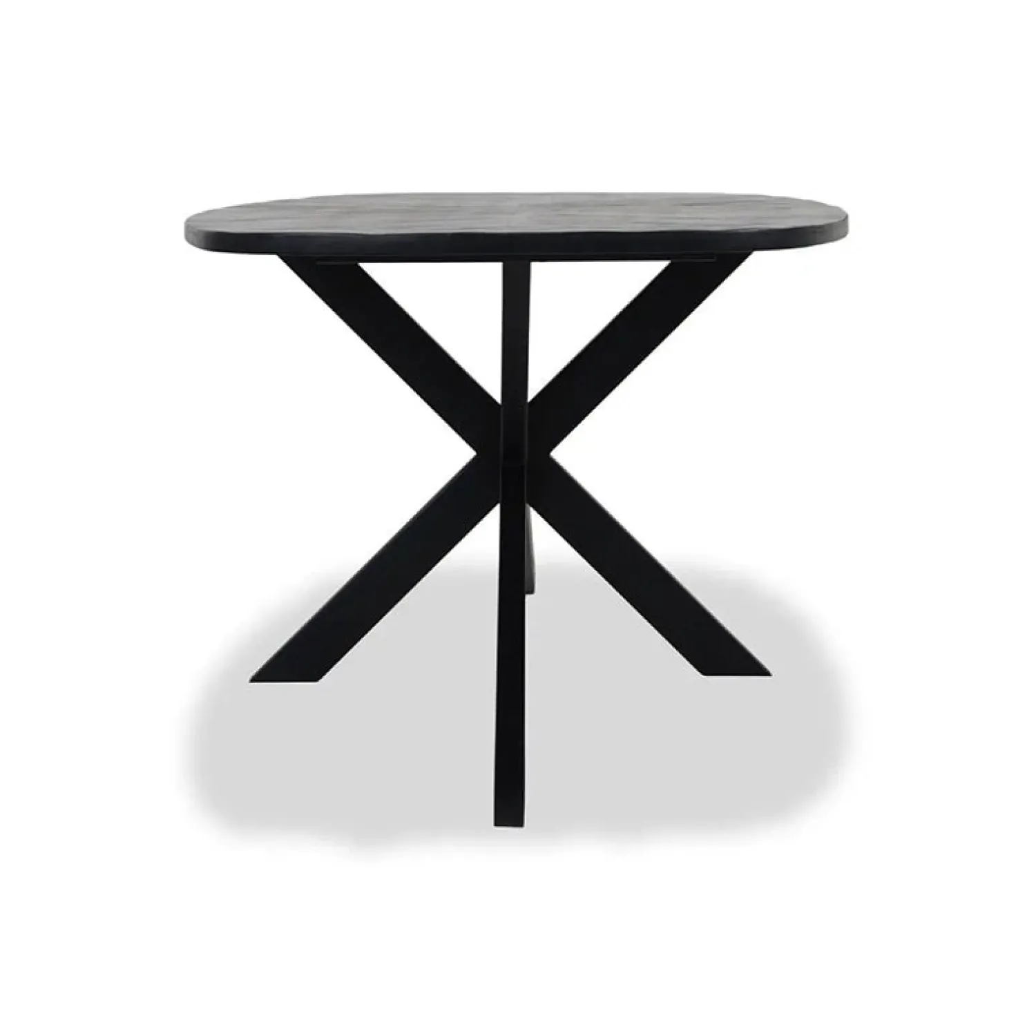 Tower living Eettafels|Silvi eettafel visgraat zwart