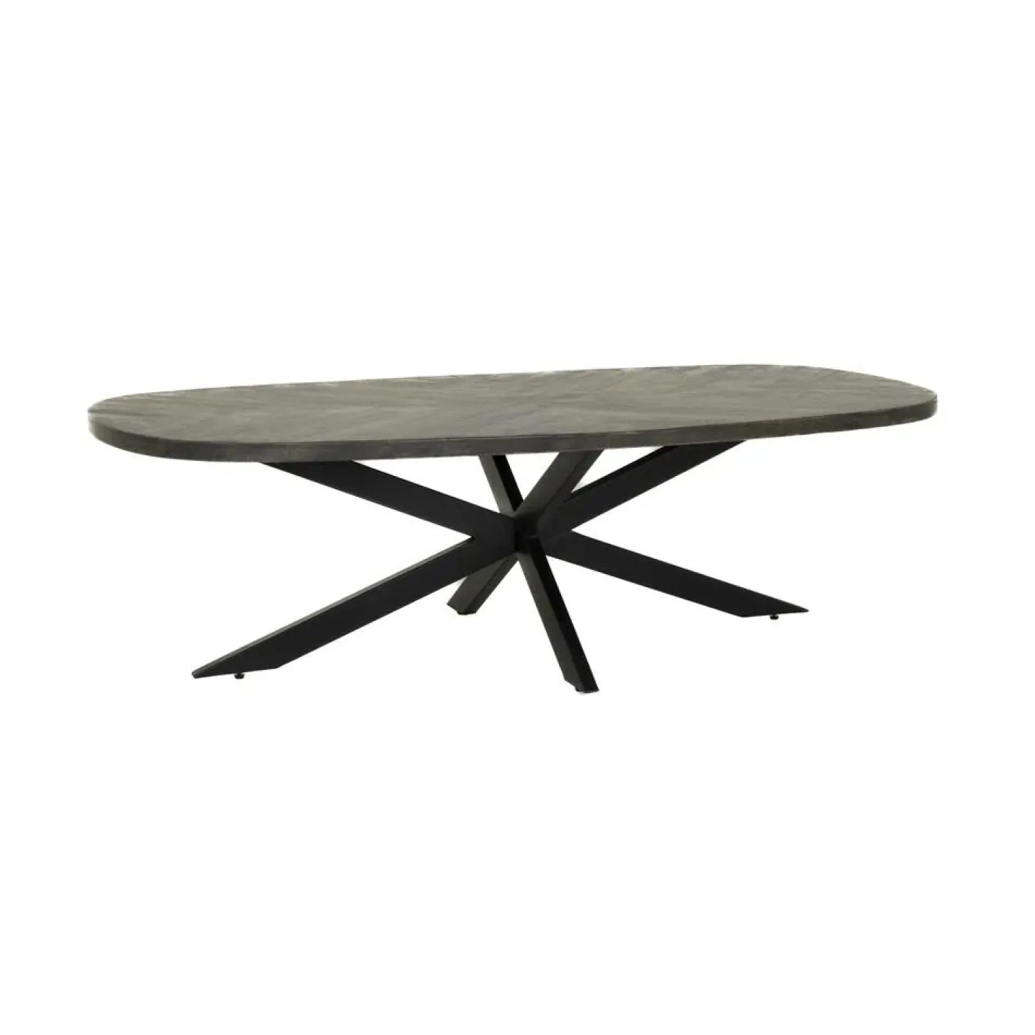 Tower living Salontafels|Silvi Salontafel deens ovaal olijfbruin 130 cm