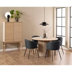 Nordhavn Wandkasten|Industriele Kasten|Silvon Wandkast Naturel 90cm