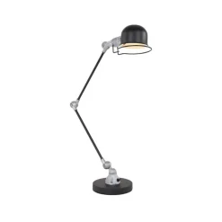 Steinmex Bureaulampen|Skeever 1-lichts Tafellamp Zwart