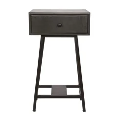 WOOOD Sidetables|Skybox Sidetable Mangohout Zwart 40cm