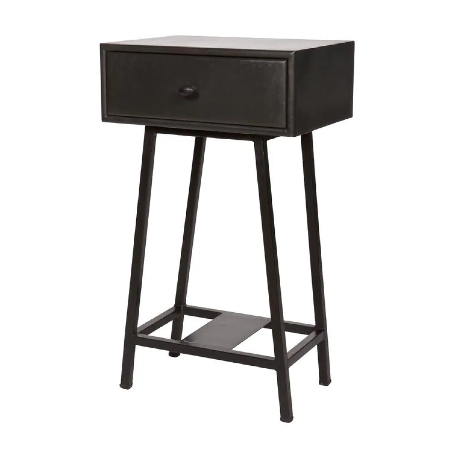 WOOOD Sidetables|Skybox Sidetable Mangohout Zwart 40cm