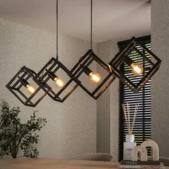 Kalfort Hanglampen|Skye 4-lichts Hanglamp Metaal