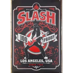 Metal Signs Metalen Borden|Slash 100 proof - metalen bord
