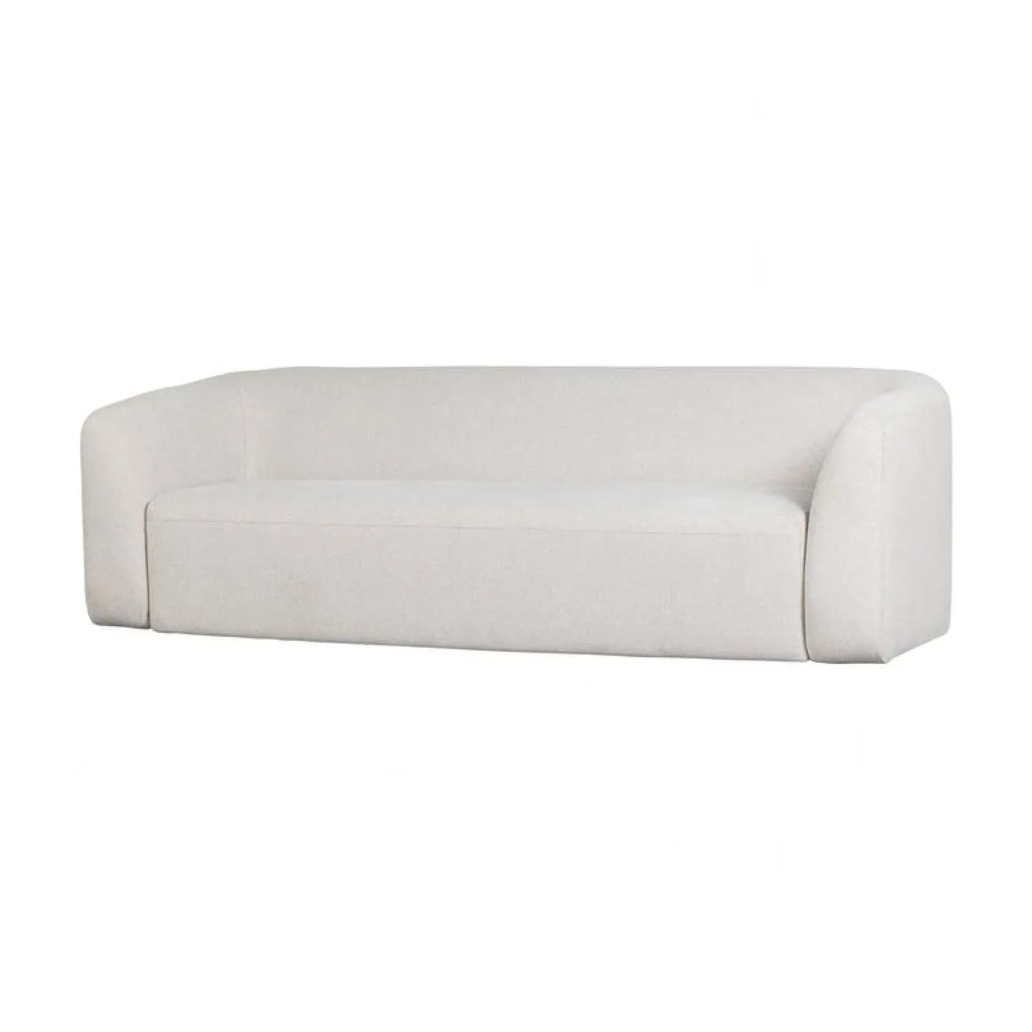 WOOOD 3 Zitsbanken|Sloping 3-Zits Bank Pearl Melange 240cm