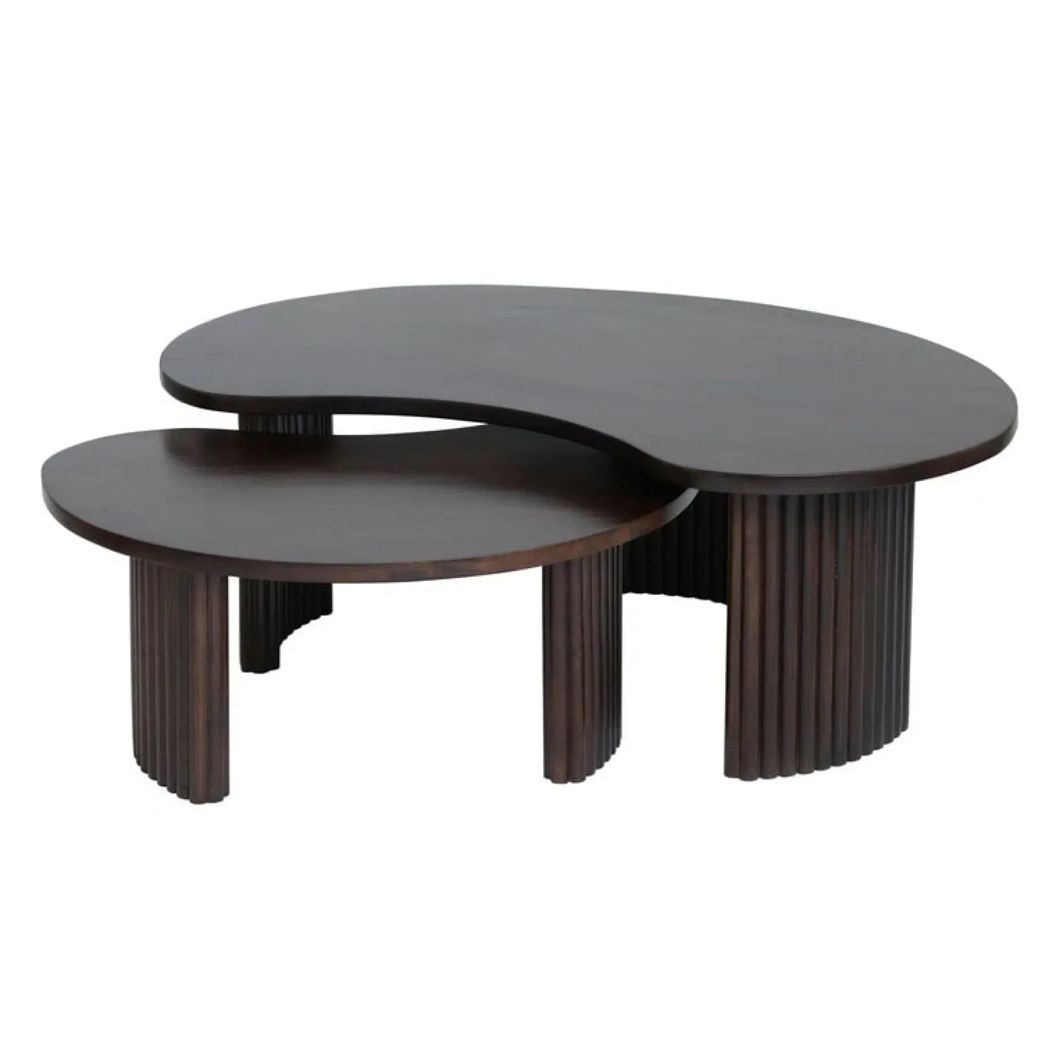 Mysons Salontafels|Sofia Salontafel organisch Walnoot 125cm
