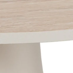 Nordhavn Salontafels|Solvani Salontafel hoog Rond Keramiek Lichtbeige 45cm