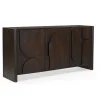 Furndea Dressoirs|Industriele Kasten|Sona Dressoir bruin Mangohout 160 cm