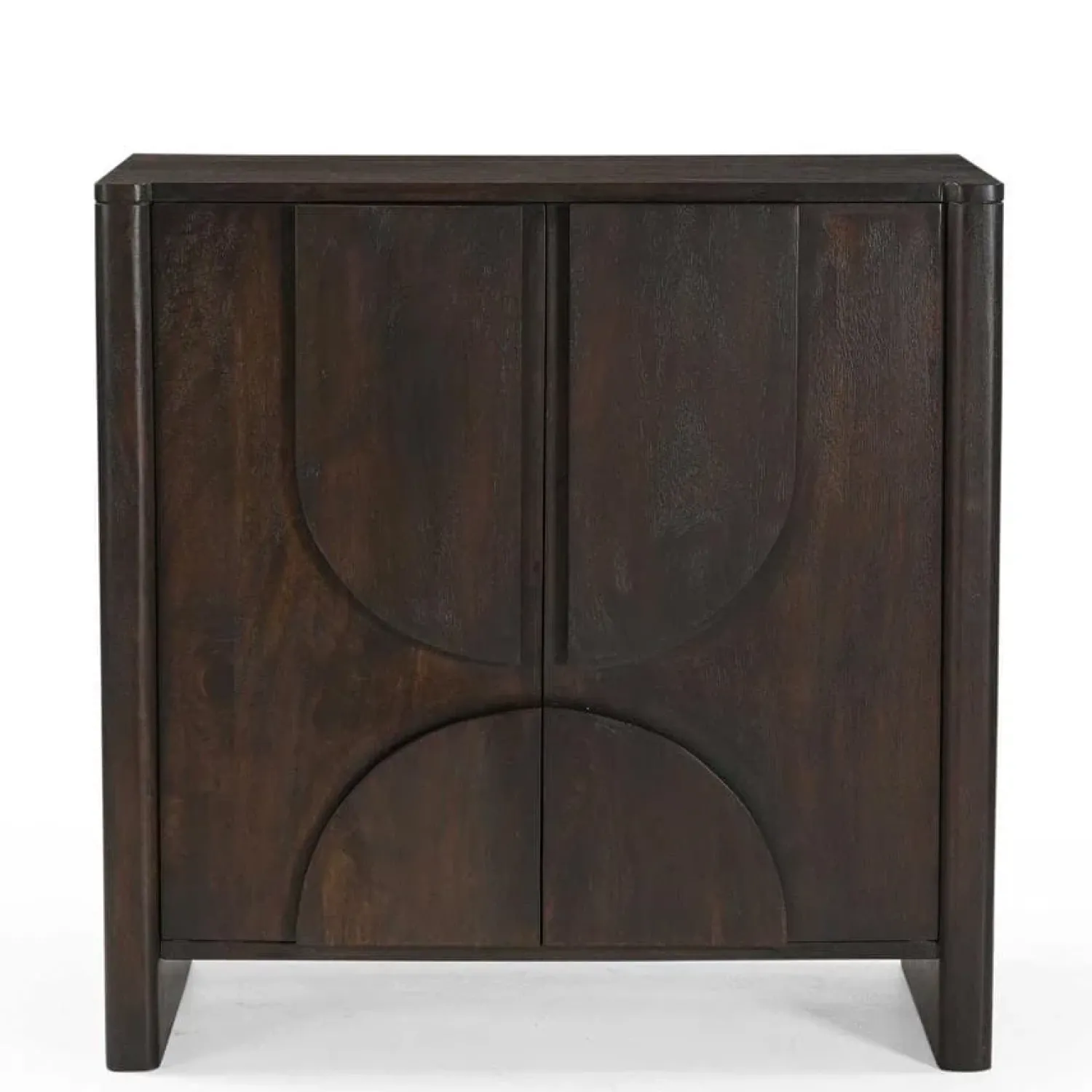Furndea Wandkasten|Industriele Kasten|Sona Wandkastje bruin Mangohout 80 cm