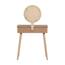 WOOOD Bureautafels|Soof Kaptafel Hout Naturel 70cm