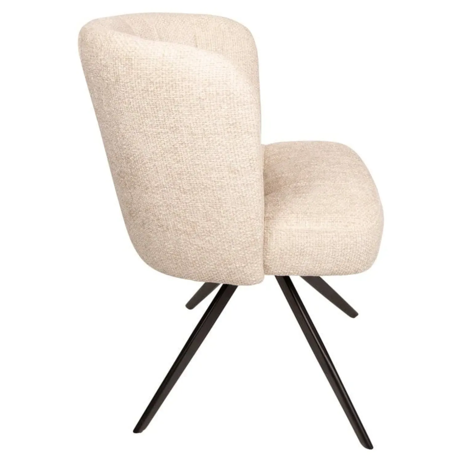 PTMD Eetkamerstoelen|Sora Eetkamerstoel Crème