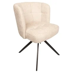 PTMD Eetkamerstoelen|Sora Eetkamerstoel Crème