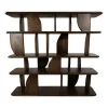 Mysons Boekenkasten|Industriele Kasten|Sorano Boekenkast mangohout Walnoot 140 cm