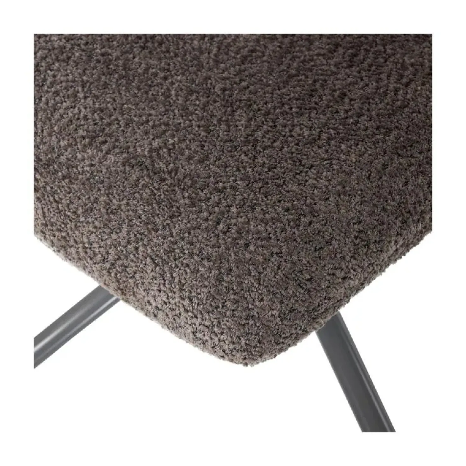 WOOOD Fauteuils|Soren Draaifauteuil Verstelbaar Wollig Bruin