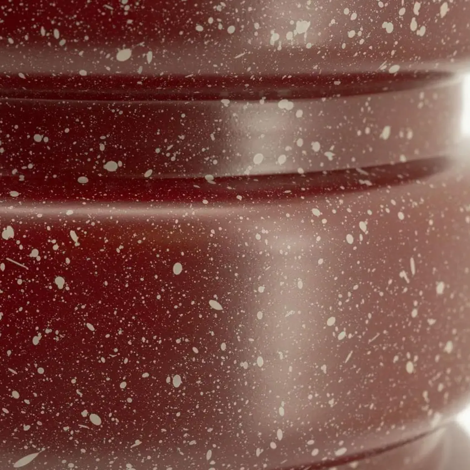By Boo Bijzettafels|Spatter Bijzettafel rood 30cm