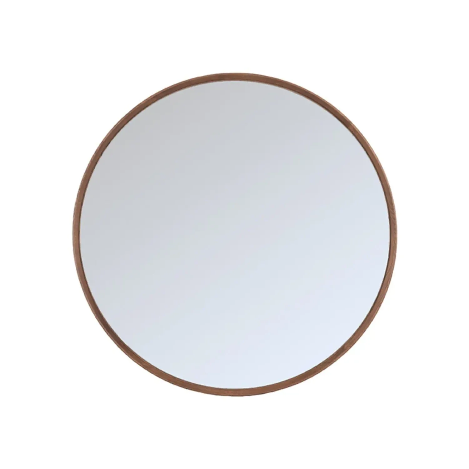 Label51 Spiegels|Spiegel Oliva Bruin rond Eikenhout 90cm