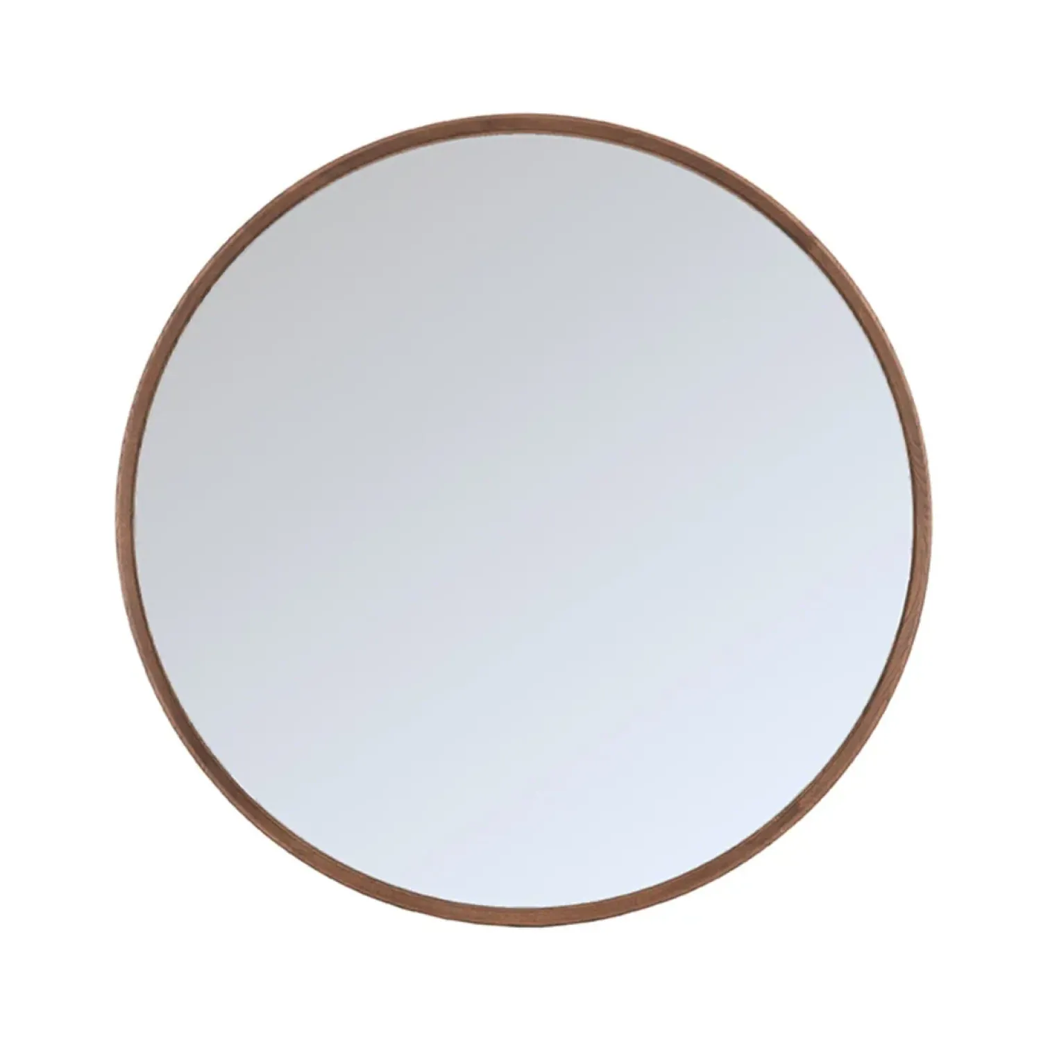 Label51 Spiegels|Spiegel Oliva Walnoot rond Eikenhout 110cm