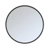 Label51 Spiegels|Spiegel Oliva Zwart rond Eikenhout 110cm