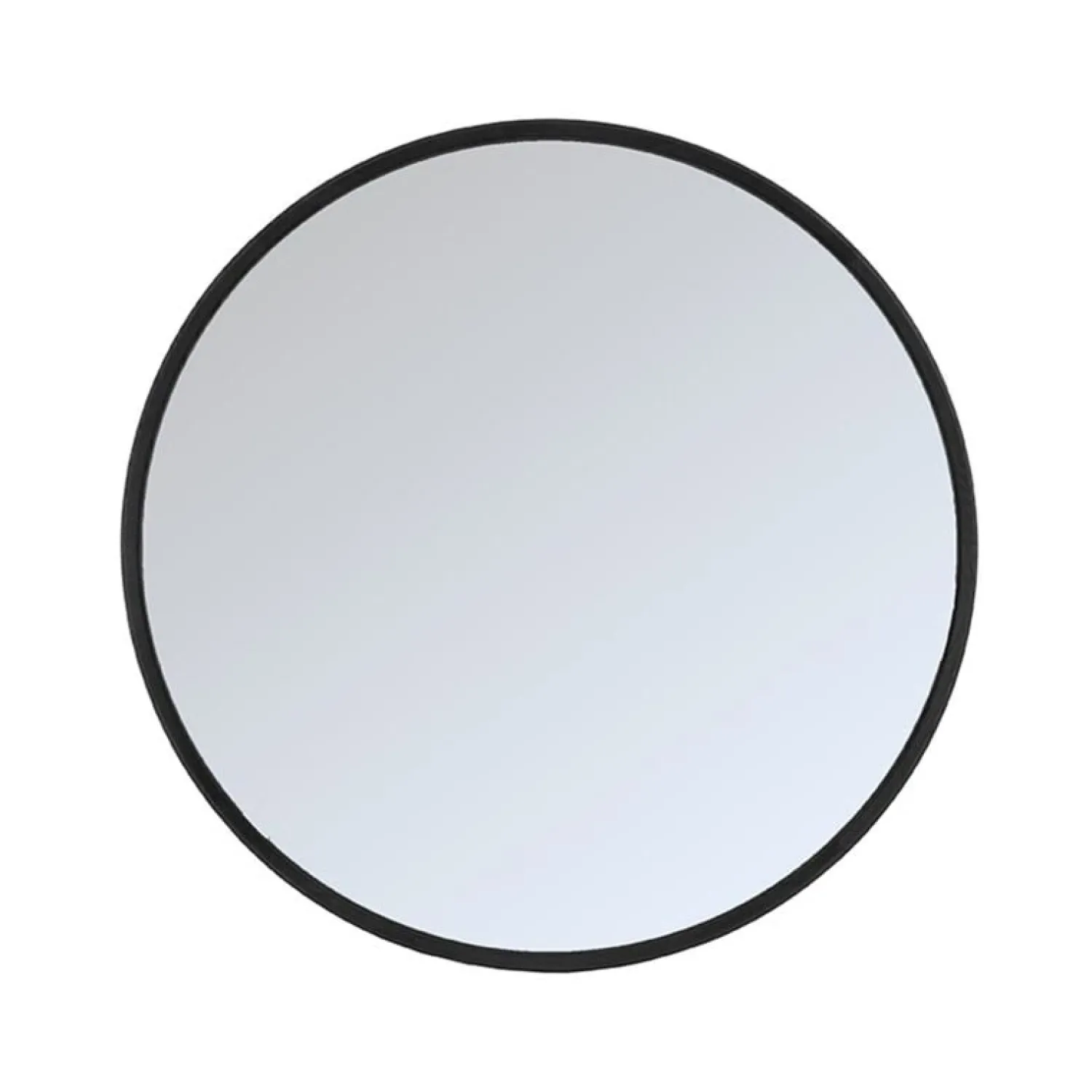 Label51 Spiegels|Spiegel Oliva Zwart rond Eikenhout 110cm