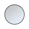 Label51 Spiegels|Spiegel Oliva Zwart rond Eikenhout 90cm