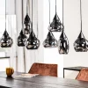 Kalfort Hanglampen|Glazen Hanglamp|Spix Hanglamp 8-lichts smoke glas
