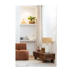WOOOD Industriele Kasten|Tv Meubels|Staes TV Meubel 3 Lades Mangohout Walnoot 180cm