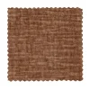 WOOOD Hockers|Statement Hocker Chenille Velvet Terra 80cm
