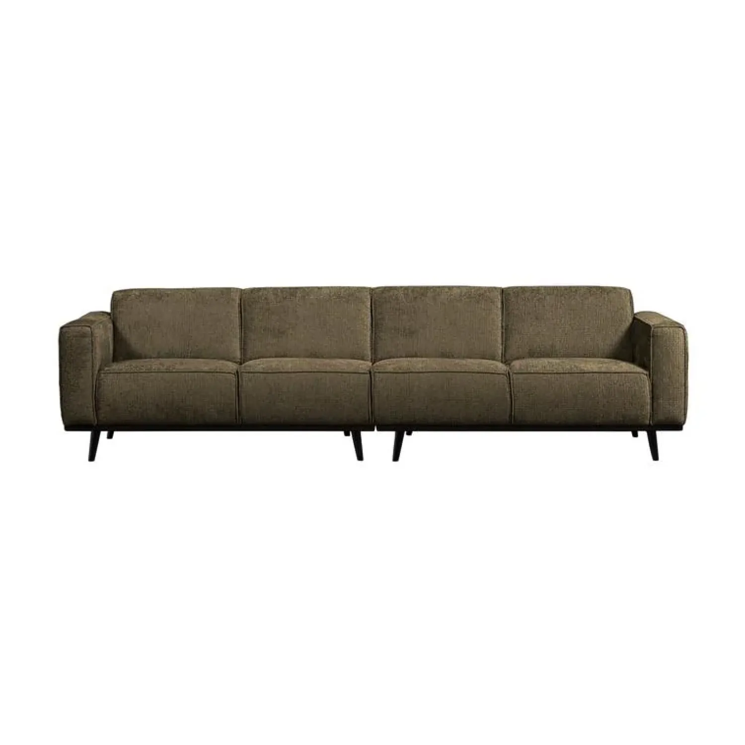 WOOOD 3 Zitsbanken|Statement 4-Zits Bank Structure Velvet Bonsai 280cm