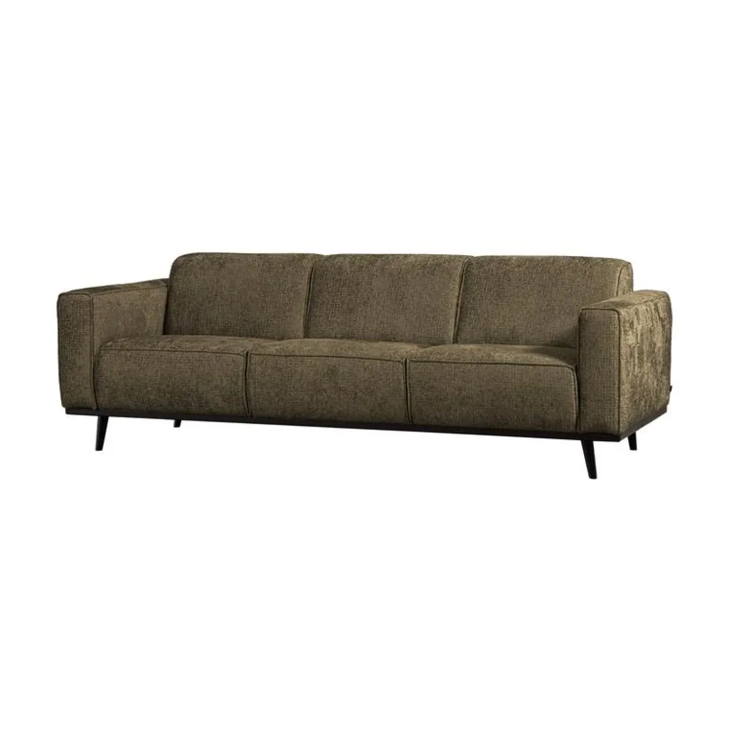 WOOOD 3 Zitsbanken|Statement 3-Zits Bank Structure Velvet Bonsai 230cm