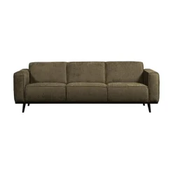 WOOOD 3 Zitsbanken|Statement 3-Zits Bank Structure Velvet Bonsai 230cm