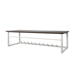Mysons Kapstokken|Stella Kapstok 11 haaks met hoedenplank 100cm