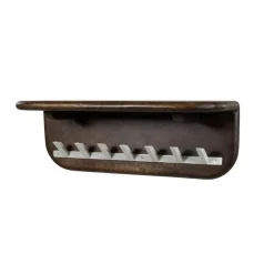 Mysons Kapstokken|Stella Kapstok 7 haaks met hoedenplank 60cm