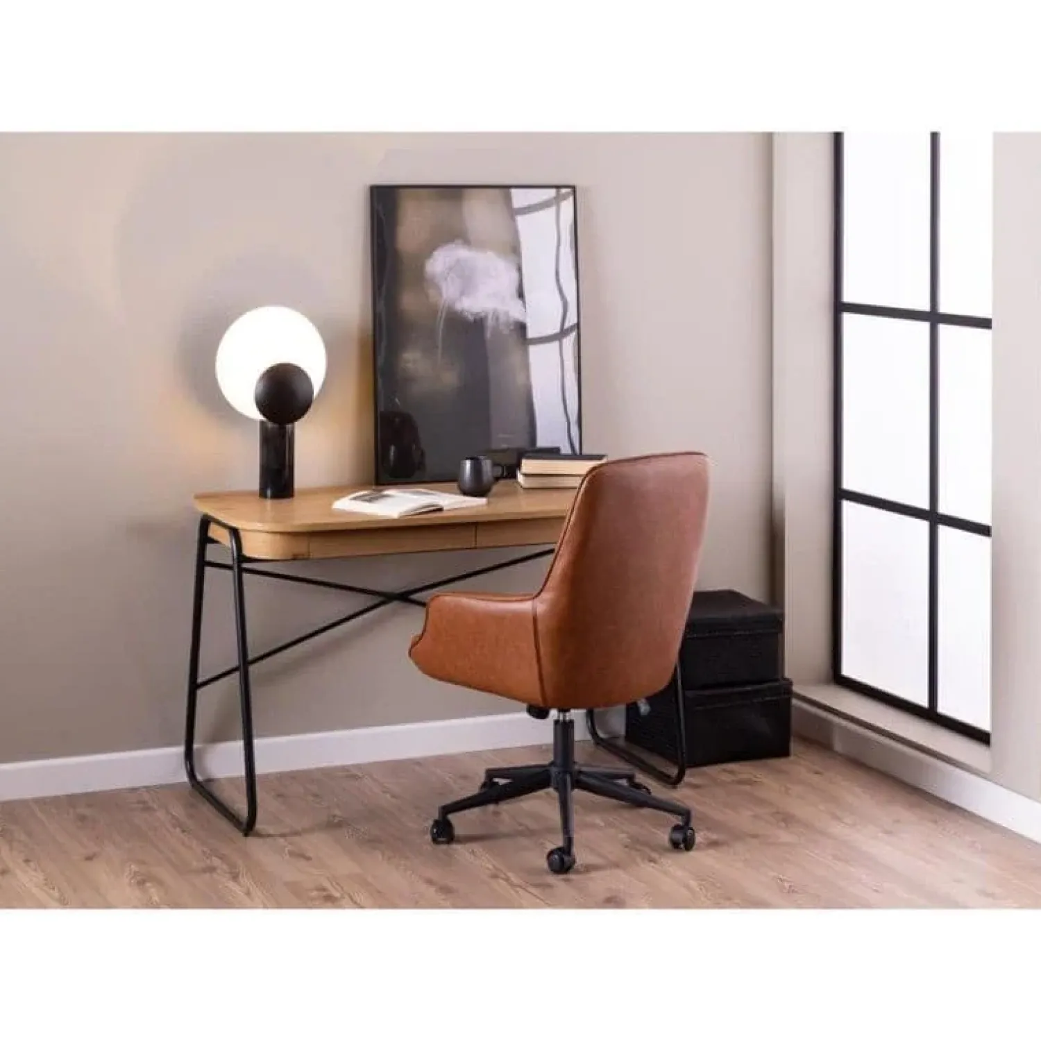 Nordhavn Bureautafels|Stellan Bureau Naturel 120cm