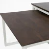 Mysons Salontafels|Stella Salontafel set van 2 vierkant Walnoot