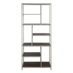 Mysons Vakkenkasten|Industriele Kasten|Stella Vakkenkast open Walnoot 84cm