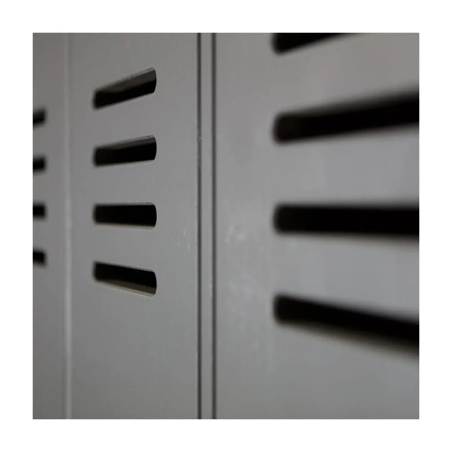 WOOOD Lockerkasten|Industriele Kasten|Stijn Lockerkast 2-Deurs Steel Grey 103cm
