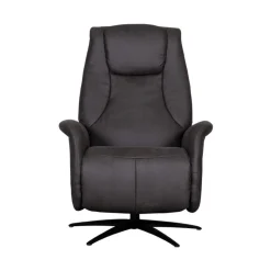 Label51 Fauteuils|Stockholm Fauteuil Antraciet Microleder Elektrisch
