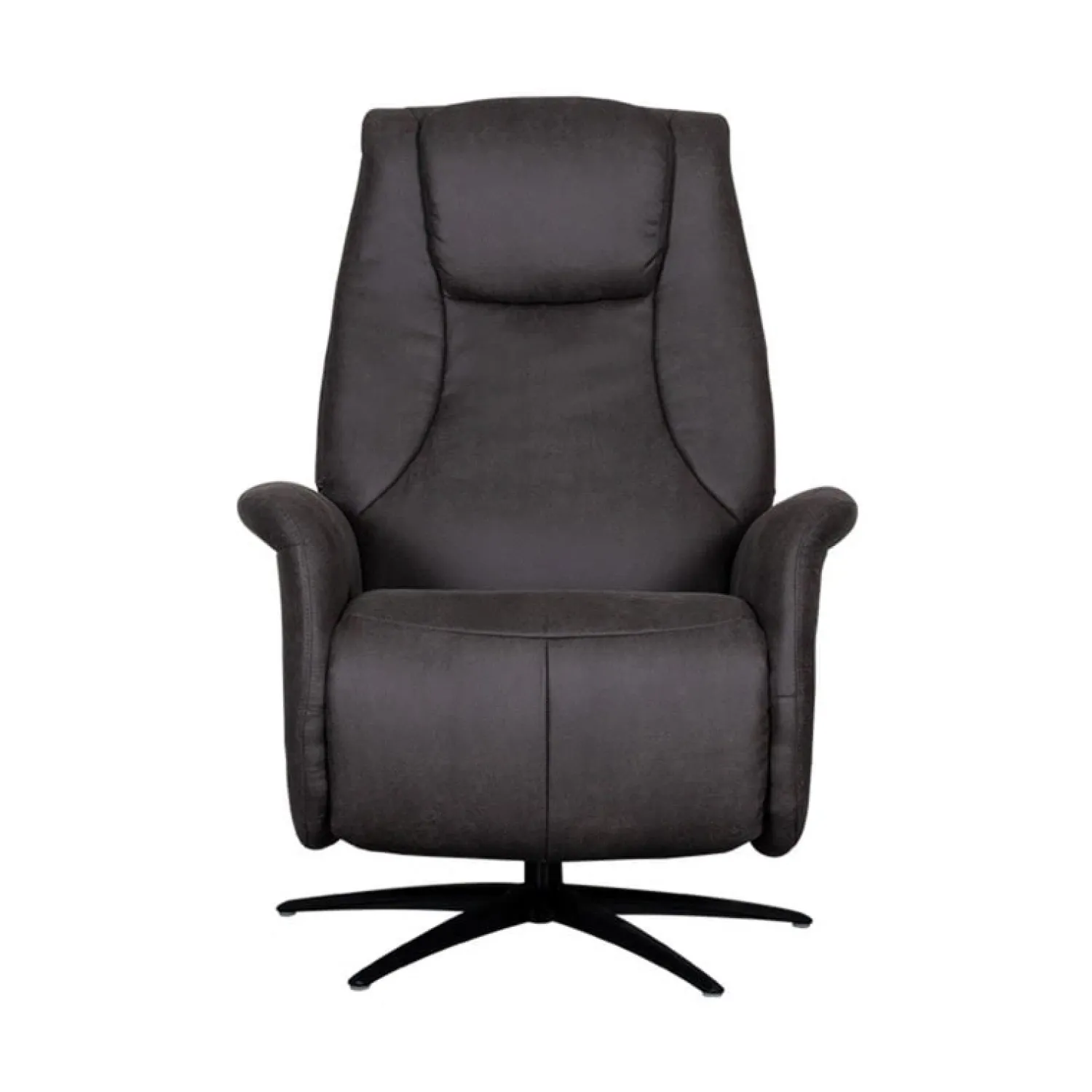 Label51 Fauteuils|Stockholm Fauteuil Antraciet Microleder Elektrisch