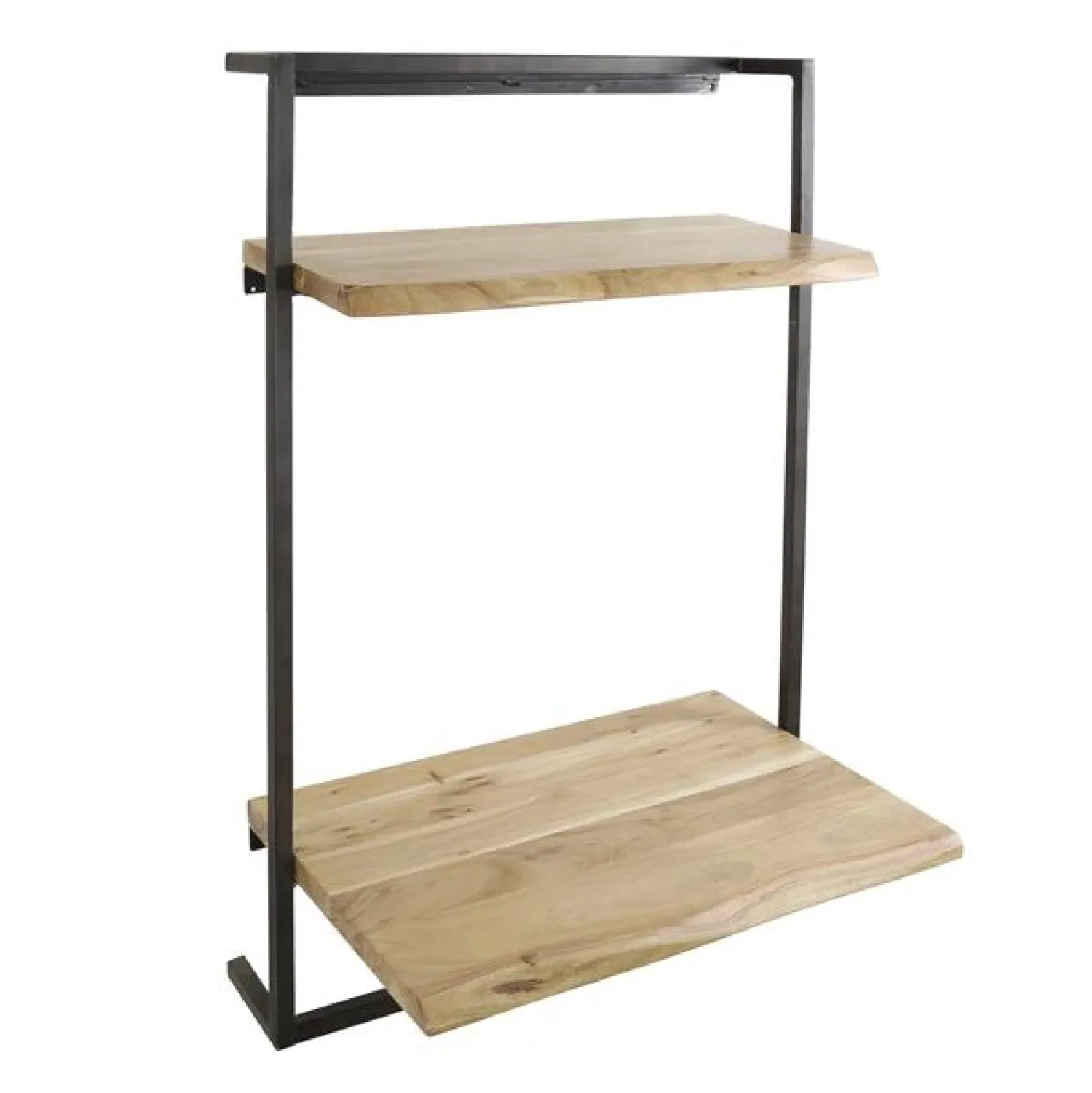 Kalfort Bureautafels|Stockton bureau zwevend acacia naturel