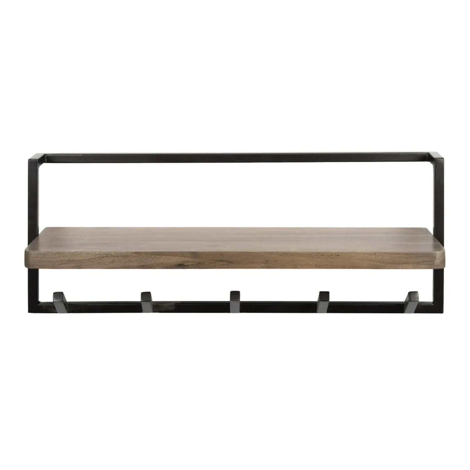 Kalfort Kapstokken|Stockton Kapstok 6 haken Bruin 85cm