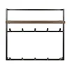 Kalfort Kapstokken|Stockton Kapstok hoog 12 haken Bruin 85cm