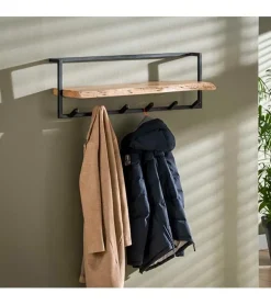 Kalfort Kapstokken|Stockton kapstok met hoedenplank 6 haken