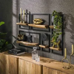 Kalfort Wandplanken|Wandrekken|Stockton XL wandplank set van 5 110cm