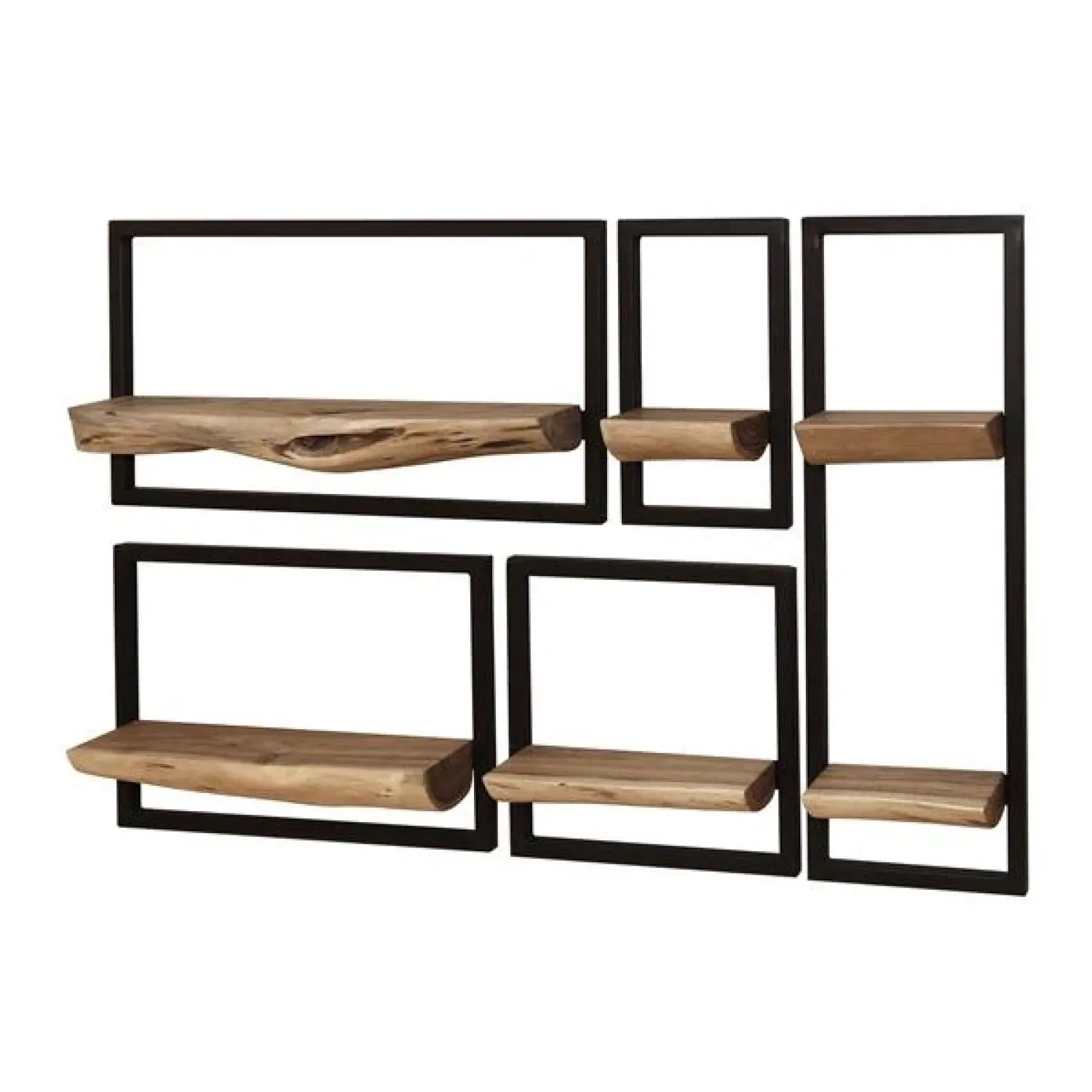 Kalfort Wandplanken|Wandrekken|Stockton XL wandplank set van 5 110cm
